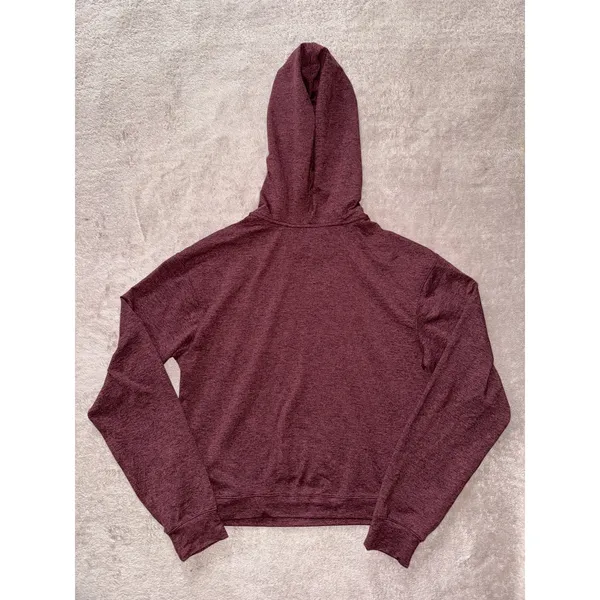 Lululemon Sweater Womens Red Lead The Pack Hoodie Rulu Fabric Run size 4 - Image 4