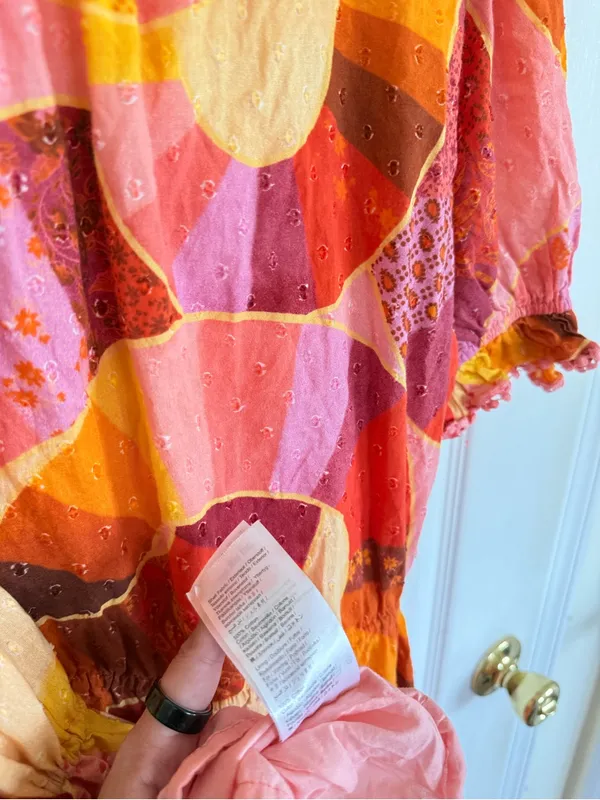 Farm Rio Patch Twirl Midi Dress - Image 7
