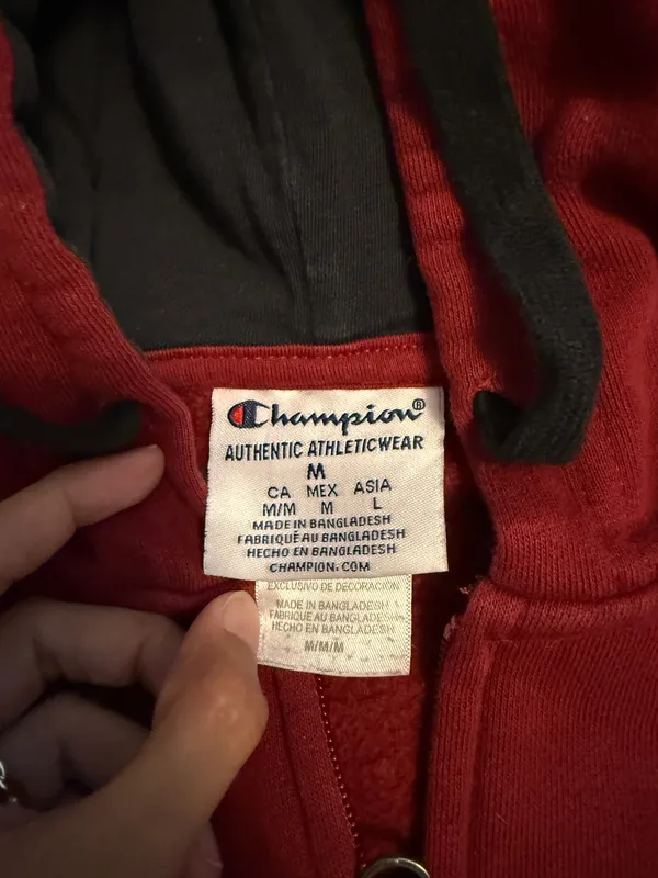 Gamecocks Champion zip up hoodie - Image 2