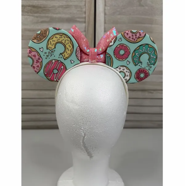 DISNEY Donut Minnie Ears/Headband Pastel/Multi-OS - Image 2