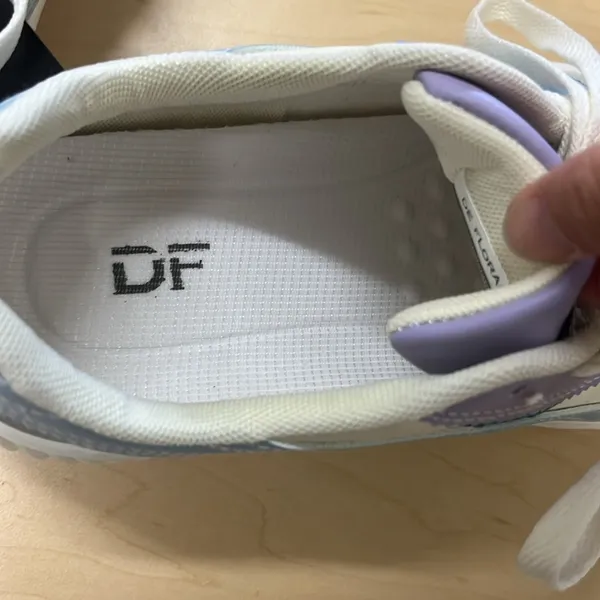 DeFlorance DF Cloudea Sneakers Purple and Blue Size 8.5 - Image 11
