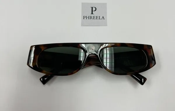 90s Style Oval Leopard Sunglasses Multi - Image 5