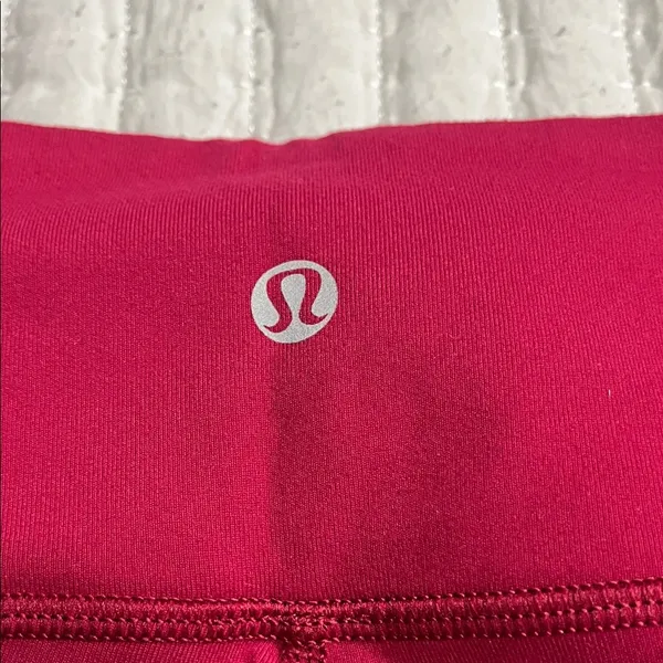 lululemon athletica red Leggings - Image 4