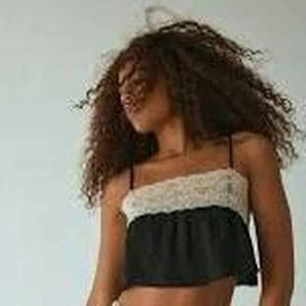 Urban Outfitters ( Out From Under) Juno Satin Crop Top - Image 2
