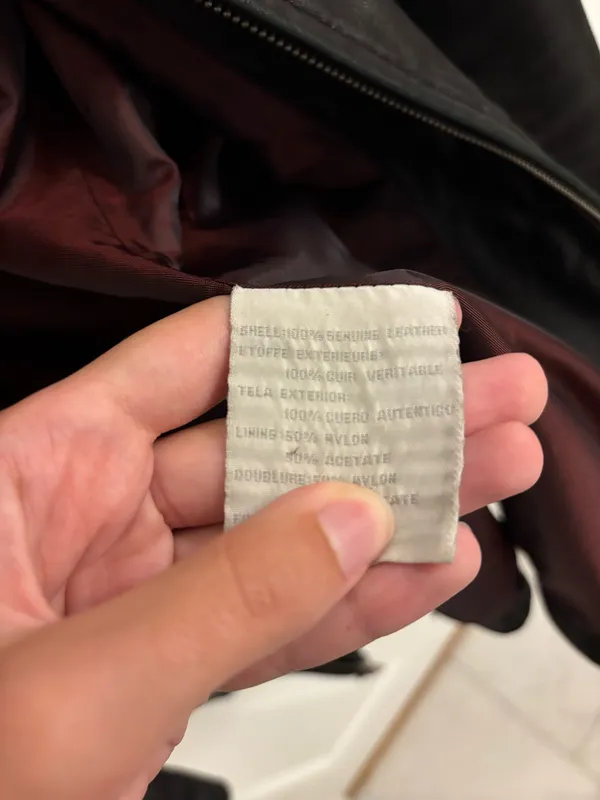 Liz Claiborne Genuine Leather Jacket Blazer - Image 3