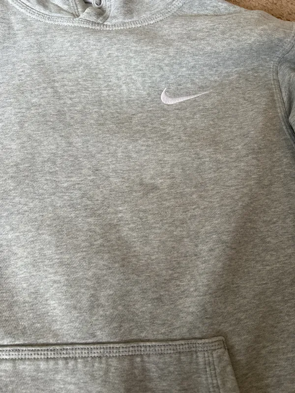 Grey Nike Hoodie - Image 2