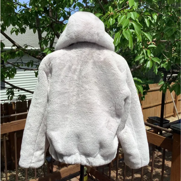 Modern faux fur jacket 🌸NWOT - Image 2