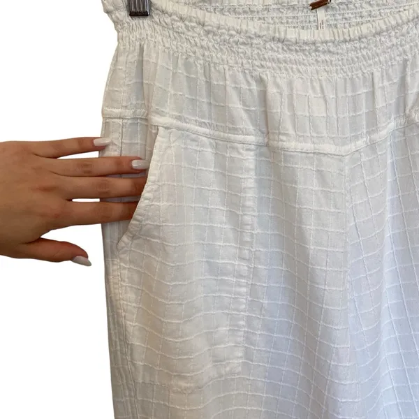 Free People Check It Out Pants In Ivory Size Small - Image 5
