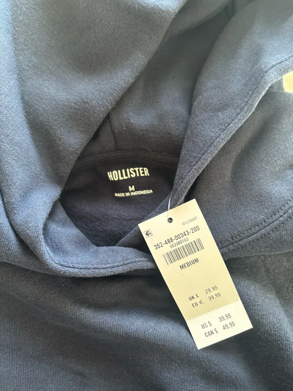 Hollister Navy Blue Sweat Set - Image 4