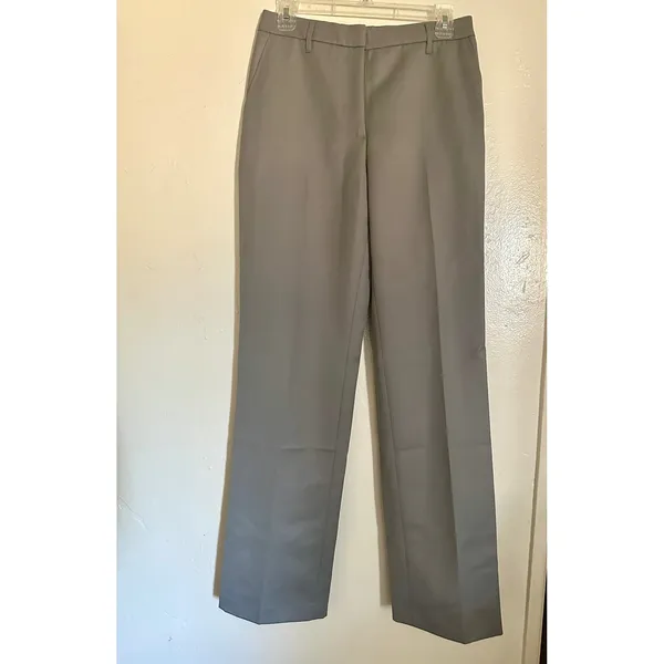 ANINE BING Grey 100% Wool Tailored Trousers Pants EU 36 / US 4 (MSRP $400) - Image 2