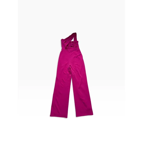 Lulus Pink Fuchsia Wide Leg Jumpsuit Womens Size Medium - Image 2
