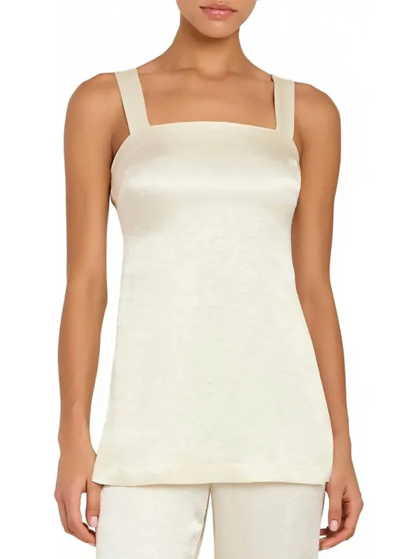 Amanda Uprichard Mariko Top in Ivory Small New Womens Sleeveless Tank Tunic - Image 12