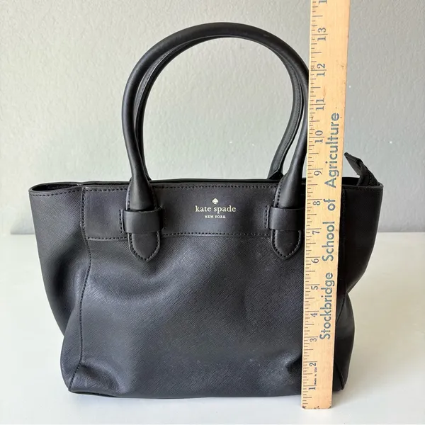 Kate Spade Melanie Satchel Black Women’s Handbag ~Very Good - Image 11