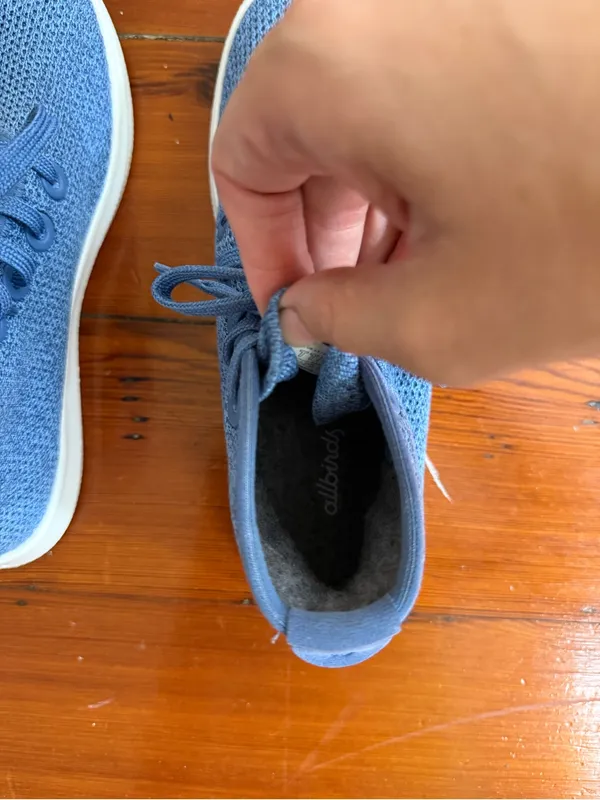 EUC Allbirds Tree Toppers High Top Blue Lightweight Sneakers Sz 7 💛🍄 - Image 6