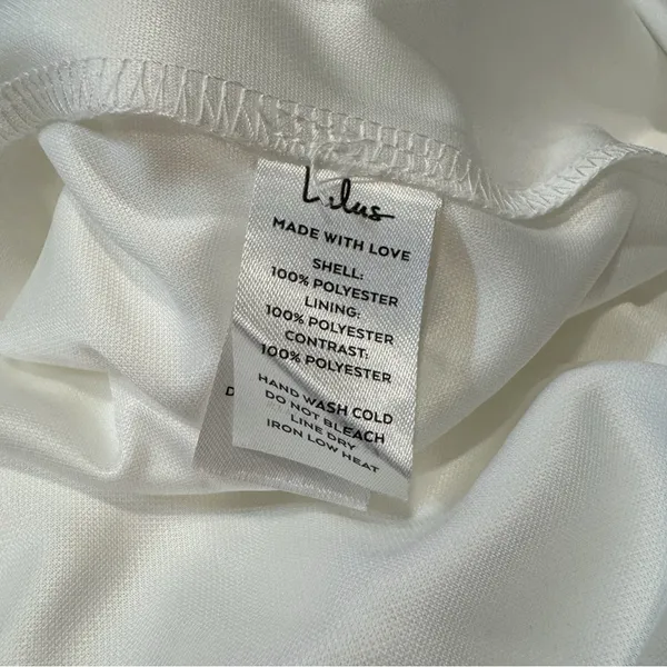 Lulus Iconic Adoration White Satin Peplum Sheer Bustier Maxi Dress Size M - Image 6