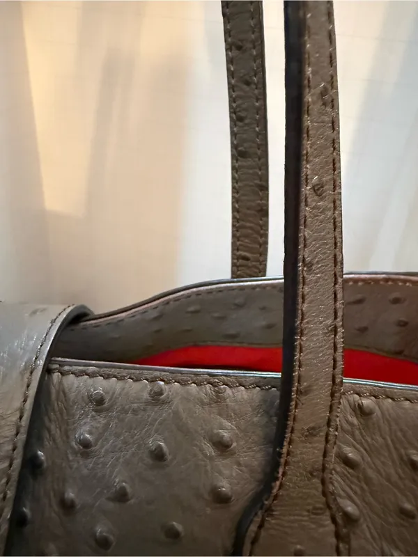 DOONEY & BOURKE | Ostrich Leather Small Shannon Tote - Image 7