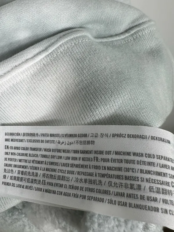 Abercrombie & Fitch Tie Dye Crewneck Sweatshirt Green White Soft‎ A&F Large - Image 8