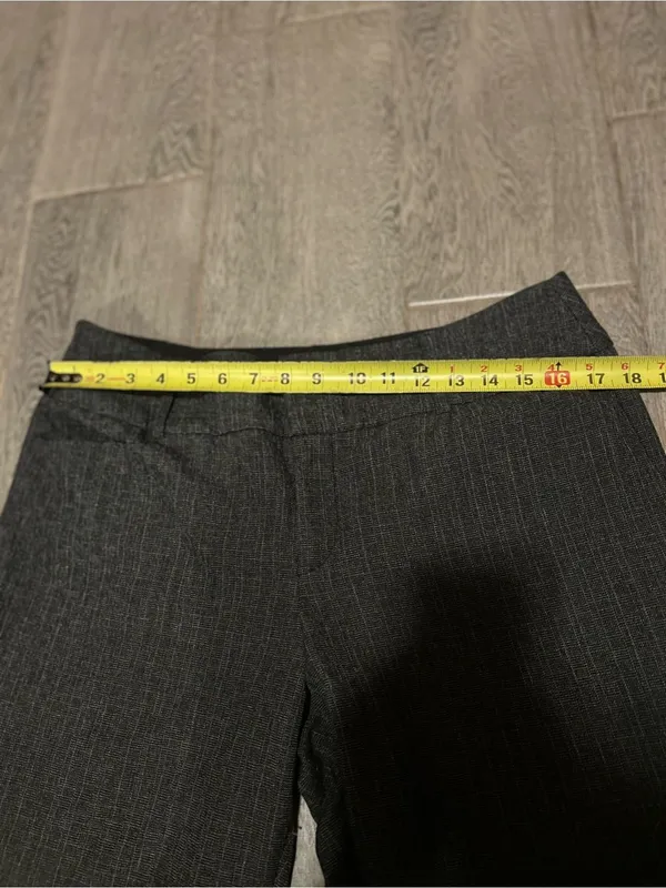 Apt. 9 gray pin stripedDress Pants - size 12 - Image 2