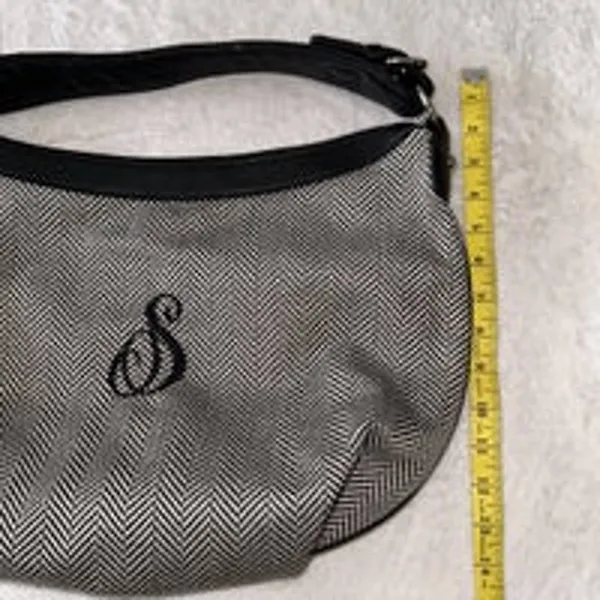 Initials Inc‎ Black White Purse - Image 8