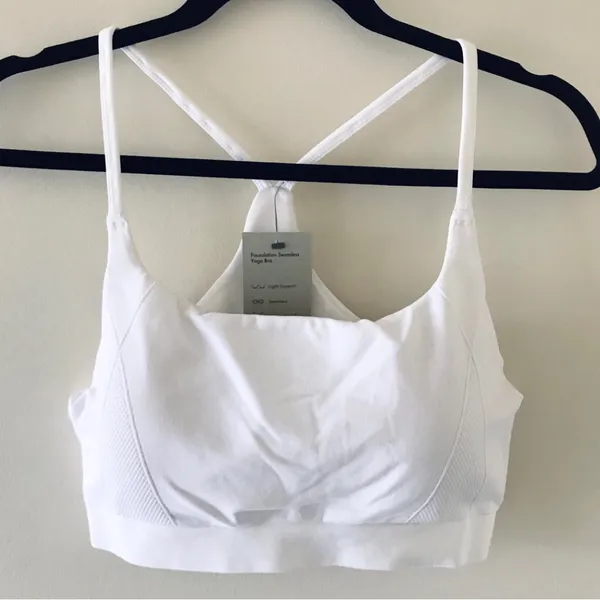 Sweaty Betty Womens Foundation Seamless Padded Yoga Bra, NWT, Size Large - Image 6