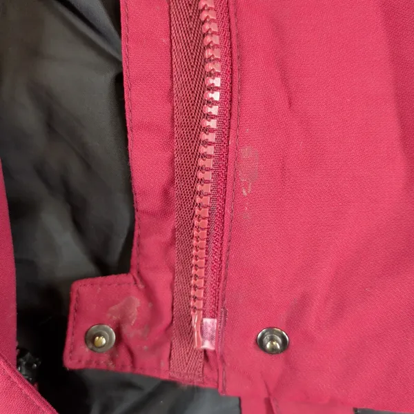 Helly Hansen Ardmore Insulated Parka Jacket Burgundy Red 53126 Women Small - Image 7