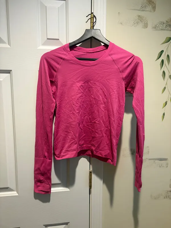 Lululemon Sonic Pink Swiftly Tech Long Sleeve - Image 2
