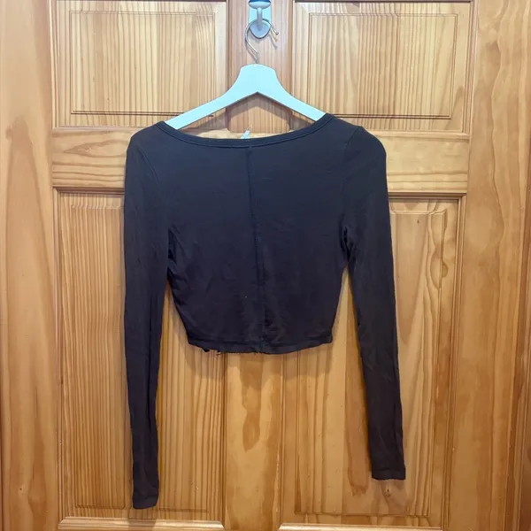 Urban Outfitters Out From Under Size Small Brown Ribbed Top. - Image 7