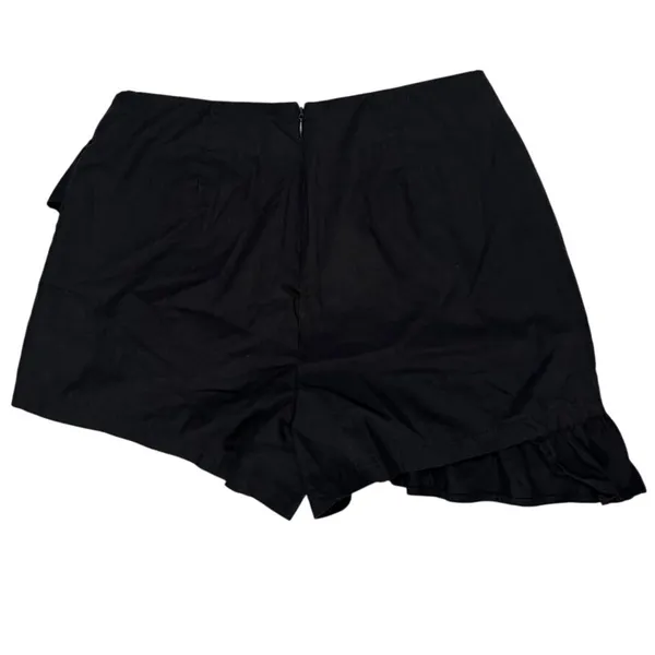 The Impeccable Pig Skort Sz M Black‎ Ruffle Preppy Tennis Prep Activewear - Image 4
