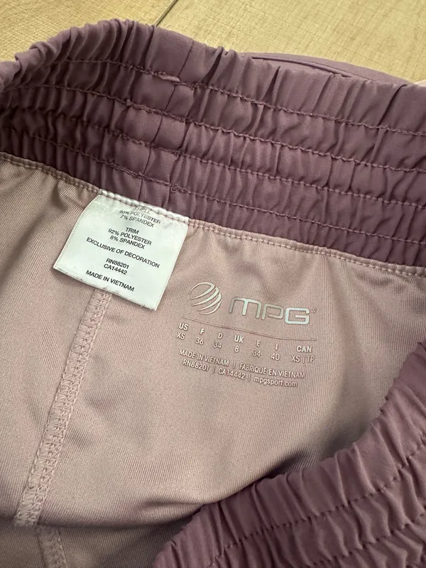 Athletic Shorts Purple Size XS - Image 4