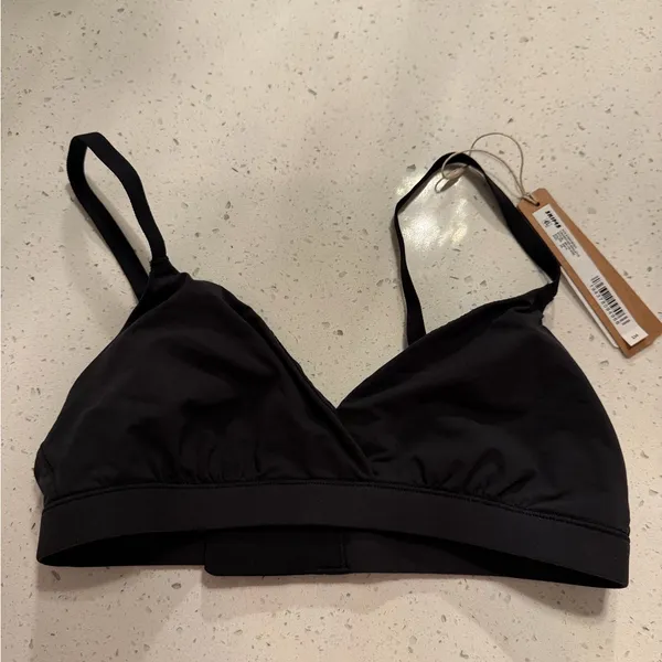Skims Crossover Bralette Onyx new with tags - Image 4