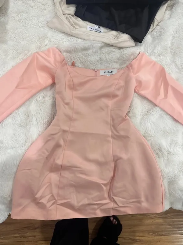 Elliatt Vida Dress in Pink - Image 4
