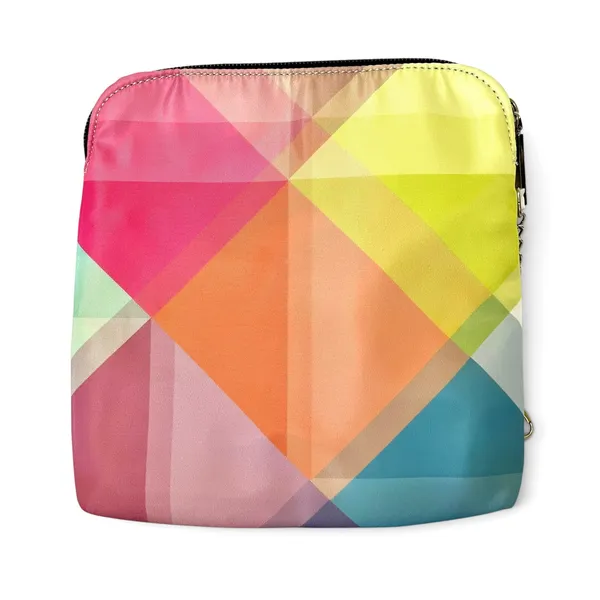 Betsey Johnson XOPetra Colorful Abstract Pattern Nylon Backpack With Pouch - Image 8