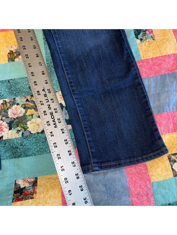 Levi's Signature Mid-Rise Straight Jeans Waist 31 x L28 Classic Denim Blue - Image 9