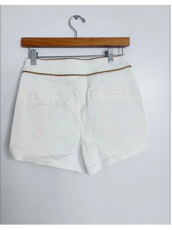 Versona Vintage Retro Tie Front Shorts - Image 4