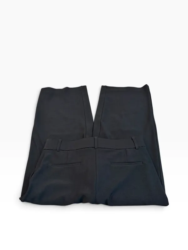 AMANDA + CHELSEA black ribbed dress pants - Image 2