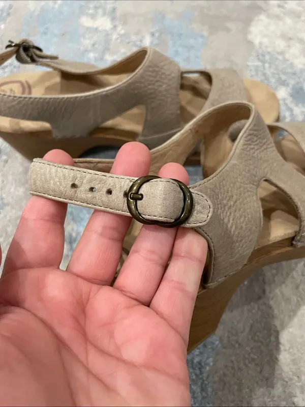 Dansko Leather Clog Sandals Size 41 (10.5-11 US) - Image 11