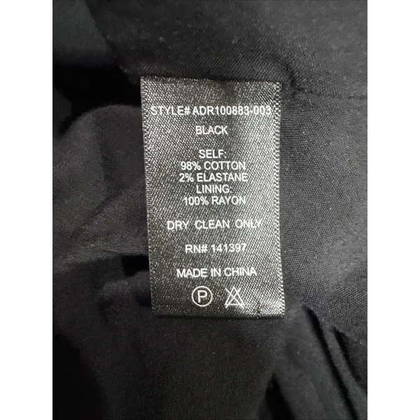 ASTR THE LABEL Ruched Long Sleeve Shirtdress Tiered Black Size M Preppy Party - Image 9