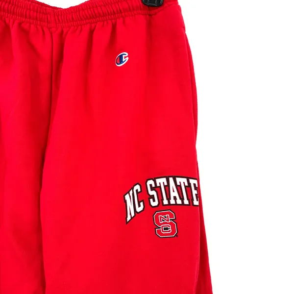 NC State Champion Size‎ Medium Red Jogger Style Sweatpants Collegiate College - Image 3