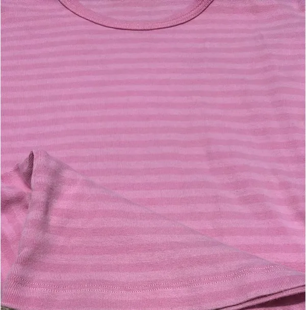 pink striped Brandy Melville Tee shirt - Image 2