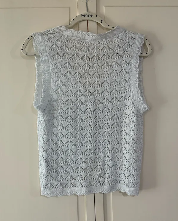 SHEIN white lace blouse - Image 2