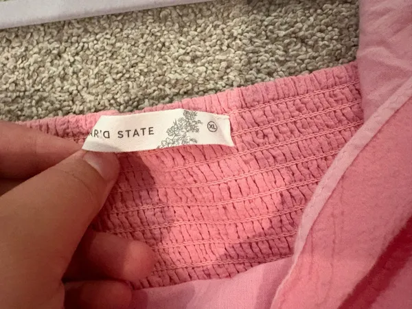 Altar'd State Summer Top Pink - Image 4