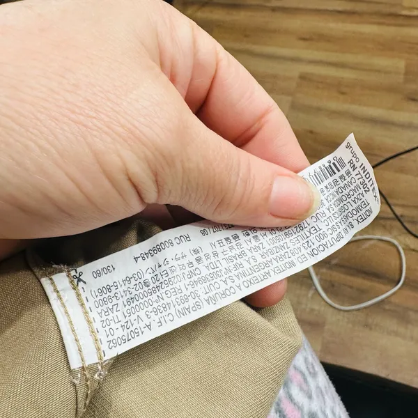 Zara Beige and Gray Jacket - Image 15