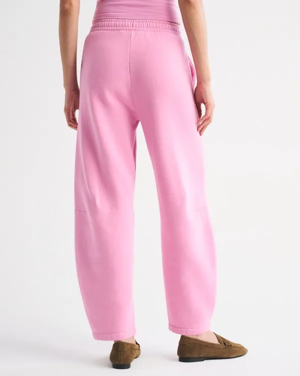 Abercrombie & Fitch High Rise Sunday Barrel Sweatpant - Image 4