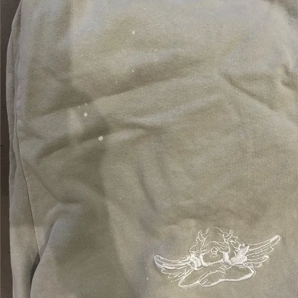 Boys lie choose me sweatpants light green size medium - Image 4