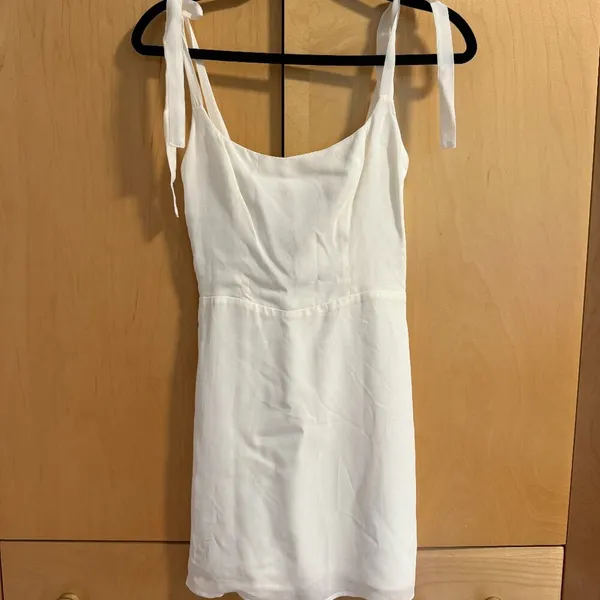 NWT Reformation Annabell Ivory Dress - Image 5