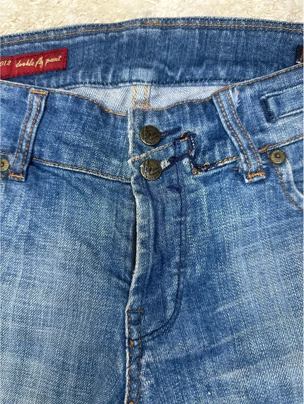 Citizens of Humanity Ingrid 'Traveler #072' medium wash bootcut denim jeans Y2K - Image 4