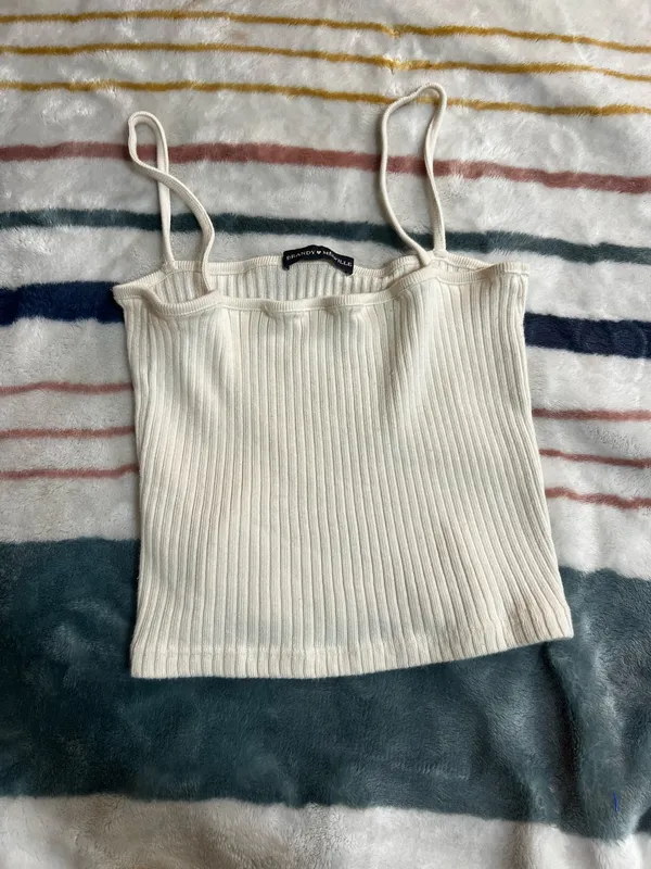 Brandy Melville Tank Top White - Image 2