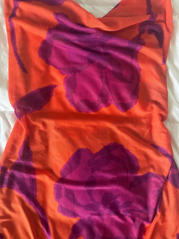 RESA Bruna Mini Dress in Mandarin XS - Image 7