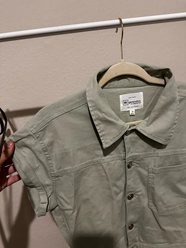 Romper Green Size M - Image 5