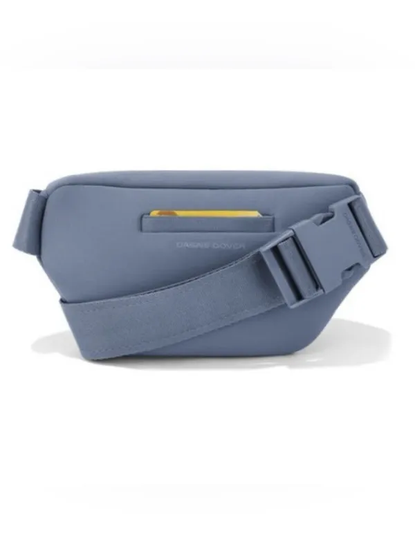 Dagne Dover Ace Neoprene Belt Bag Fanny Pack in Ash Blue - Image 8